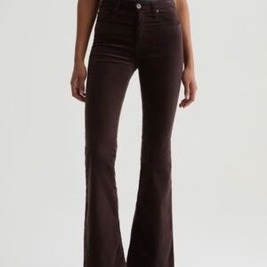 AG Jeans Farrah Velvet Boot Size 30 NWT